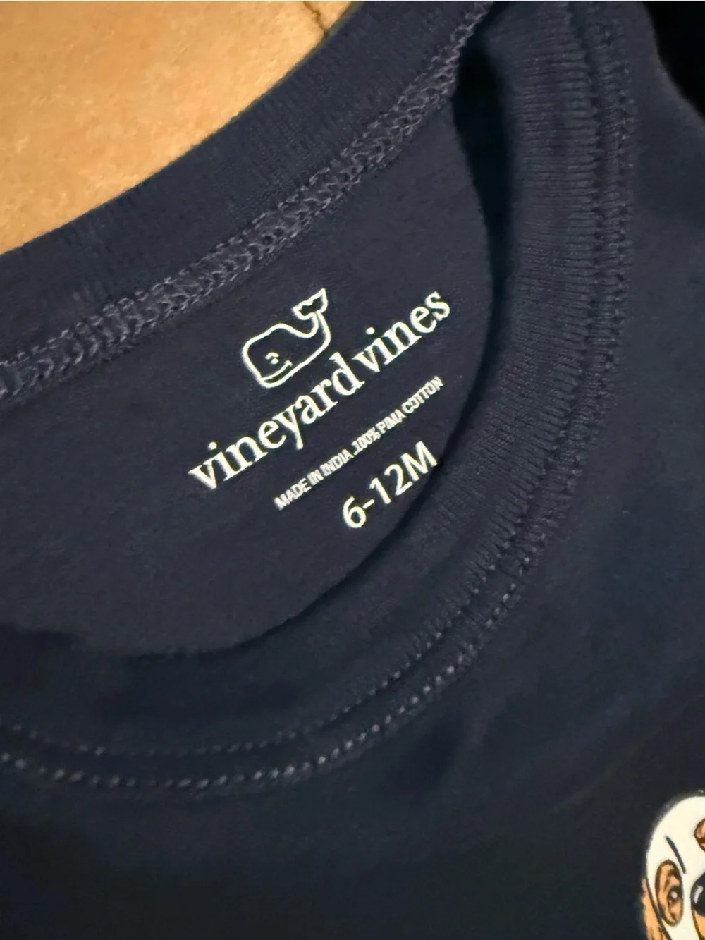 Vineyard Vines Halloween Pups Pima Cotton Onesie 6-12M